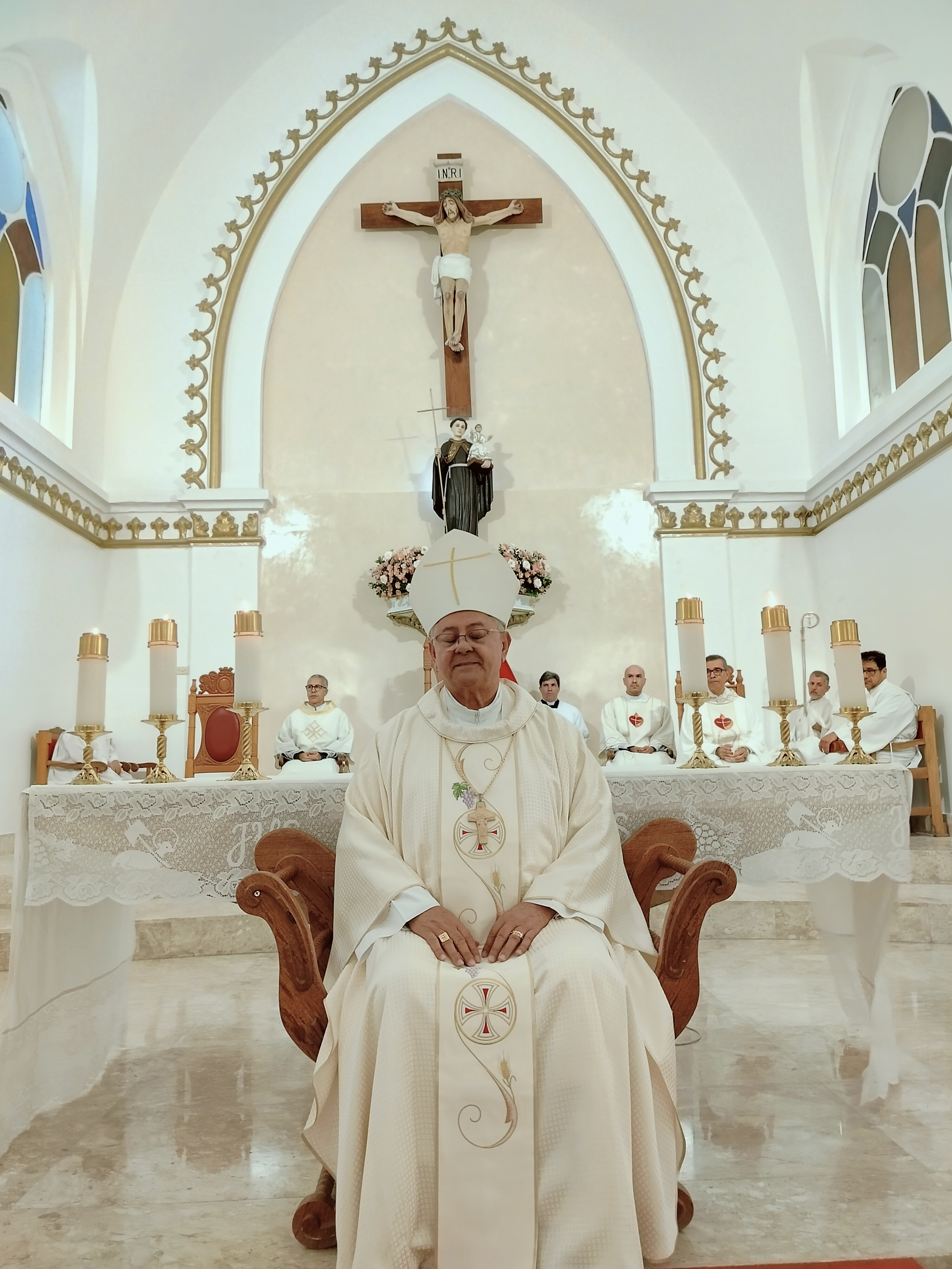 Diocese de Jequié -  dom Paulo  celebra 40 anos de Ordenação Sacerdotal 